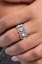 Load image into Gallery viewer, Staggering Sparkle White Ring