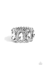 Load image into Gallery viewer, Staggering Sparkle White Ring