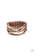 Load image into Gallery viewer, Stay In Your Lane Copper Ring