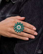 Load image into Gallery viewer, Steady Shimmer Green Ring