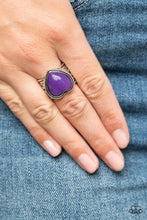 Load image into Gallery viewer, Stone Age Admirer Purple Ring