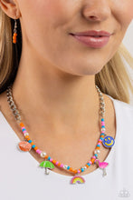 Load image into Gallery viewer, Summer Sentiment Orange Necklace