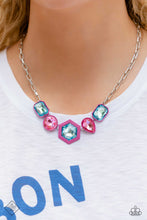 Load image into Gallery viewer, Evolving Elegance Pink Necklace