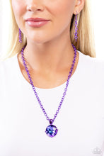 Load image into Gallery viewer, Las Vegas Dip Purple Necklace