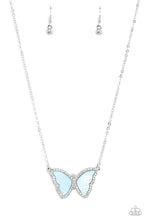 Load image into Gallery viewer, Shell-bound Blue Necklace