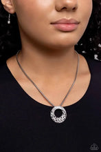 Load image into Gallery viewer, Scintillating Spiral White Necklace