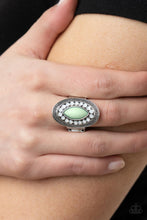 Load image into Gallery viewer, Tea Light Twinkle Green Ring