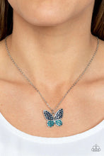 Load image into Gallery viewer, Flutter Forte Blue Necklace