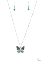 Load image into Gallery viewer, Flutter Forte Blue Necklace