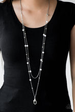 Load image into Gallery viewer, Beach Party Pageant White Lanyard
