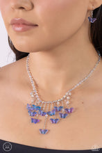 Load image into Gallery viewer, Majestic Metamorphosis Blue Choker