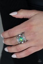 Load image into Gallery viewer, The GLEAMING Tower Green Ring
