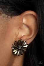 Load image into Gallery viewer, Daisy Dilemma Brass Post Earrings