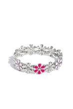 Load image into Gallery viewer, Floral Flair Pink Bracelet