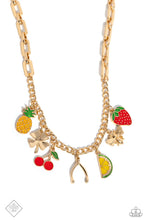 Load image into Gallery viewer, Fruit Festival Gold Necklace