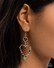 Load image into Gallery viewer, Parallel Passion Black Earrings