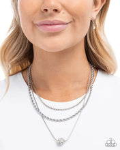 Load image into Gallery viewer, True Love Tiers White Necklace