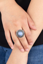 Load image into Gallery viewer, Treasure Chest Shimmer Blue Ring