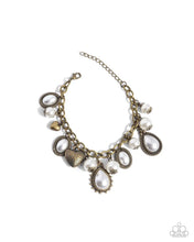 Load image into Gallery viewer, Pearly Preparation Brass Bracelet