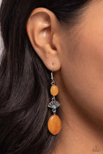 Load image into Gallery viewer, Creative Cascade Orange Earrings
