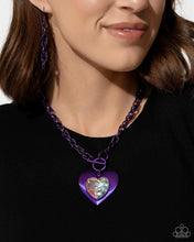 Load image into Gallery viewer, Modern Matchup Purple Necklace