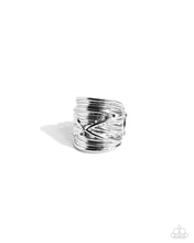 Load image into Gallery viewer, Urban Overlap Silver Ring