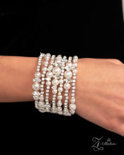 Load image into Gallery viewer, Sentimental Value White Coil Zi Bracelet