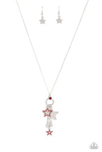 Load image into Gallery viewer, Starry Statues Red Necklace
