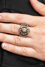 Load image into Gallery viewer, We Wear Crowns Here Brown Ring