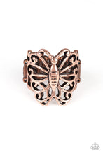 Load image into Gallery viewer, Wouldn’t Hurt a BUTTERFLY Copper Ring