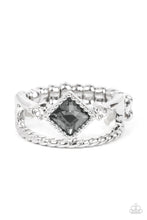 Load image into Gallery viewer, Angling for Attention Green Skinny Band Ring