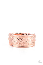 Load image into Gallery viewer, Billowy Bands Copper Skinny Band Ring