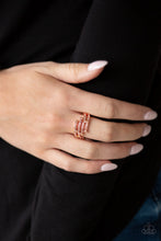 Load image into Gallery viewer, Casino Cache Copper Skinny Band Ring