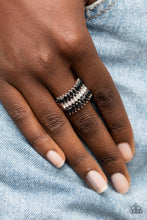 Load image into Gallery viewer, Cinematic Couture Black Skinny Band Ring