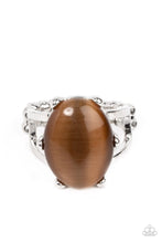 Load image into Gallery viewer, Enchantingly Everglades Brown Skinny Band Ring