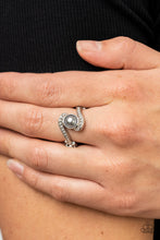 Load image into Gallery viewer, Envious Enrapture Silver Skinny Band Ring