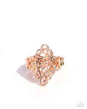 Load image into Gallery viewer, Full Fledged Filigree Copper Skinny Band Ring