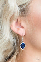 Load image into Gallery viewer, Glow It Up Blue Earrings