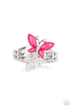 Load image into Gallery viewer, Flutter Flirt Pink Skinny Band Ring