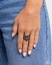 Load image into Gallery viewer, Galiant Glitter Black Skinny Band Ring
