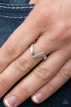 Load image into Gallery viewer, Global Shock Silver Skinny Band Ring