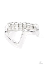 Load image into Gallery viewer, Global Shock Silver Skinny Band Ring