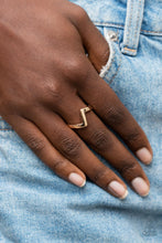 Load image into Gallery viewer, Global Shock Gold Skinny Band Ring
