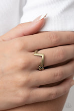 Load image into Gallery viewer, Global Shock Brass Skinny Band Ring