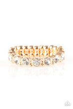 Load image into Gallery viewer, Glow Goals Gold Skinny Band Ring