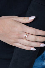 Load image into Gallery viewer, Glowing Great Places Rose Gold Skinny Band Ring