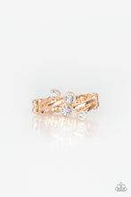 Load image into Gallery viewer, Glowing Great Places Rose Gold Skinny Band Ring