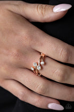 Load image into Gallery viewer, GLOWING Great Places Copper Skinny Band Ring