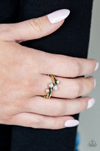 Load image into Gallery viewer, GLOWING Great Places Brass Skinny Band Ring