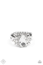 Load image into Gallery viewer, Happily Ever Eloquently White Skinny Band Ring